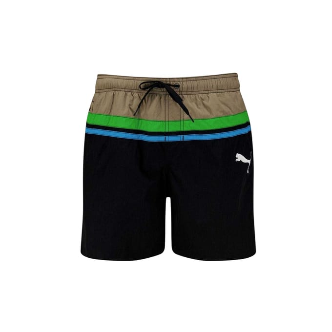 Puma Heren Heritage Zwemshort (Beige/Navy)