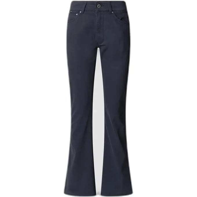 Pepe Jeans Flare New Pimlico Broek Blauw 28 Vrouw