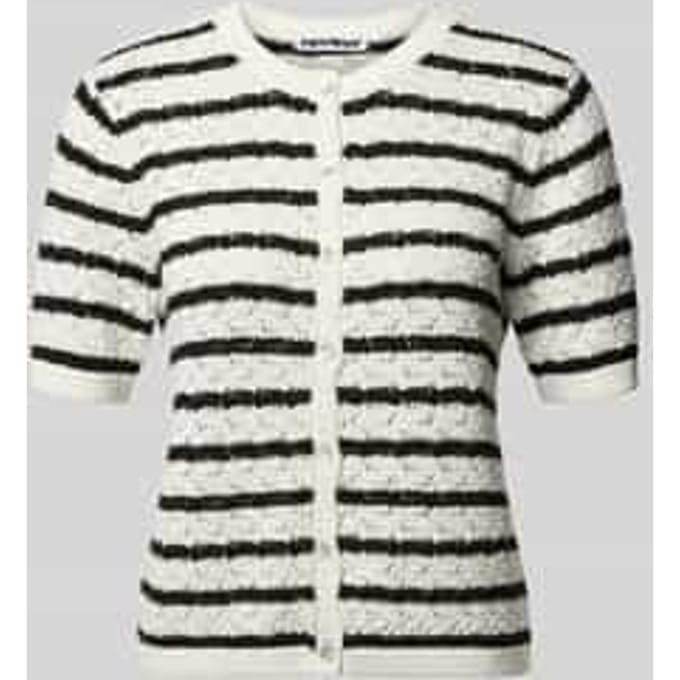 slim fit cardigan in brei-look