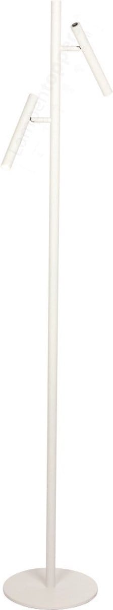 Freelight Vloerlamp Luogo Led 2-Lichts Wit incl. Dimmers