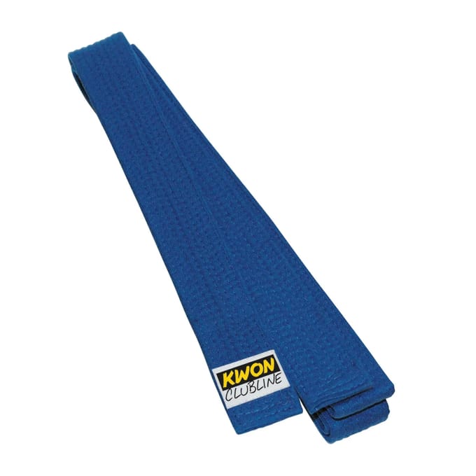 Budō blauwe zachte riem Kwon