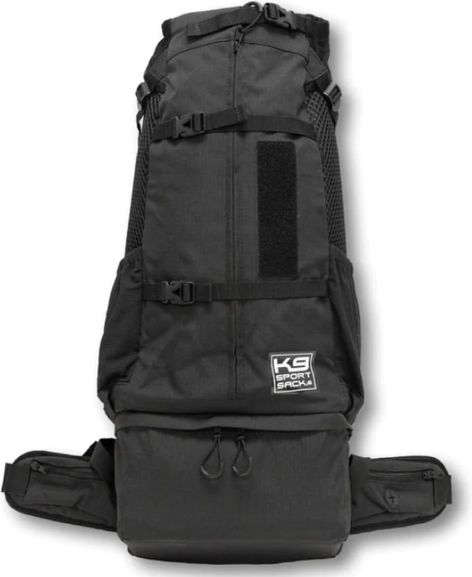 K9 Sport Sack Knavigate Medium Zwart - Hondenrugzak - draagtas hond