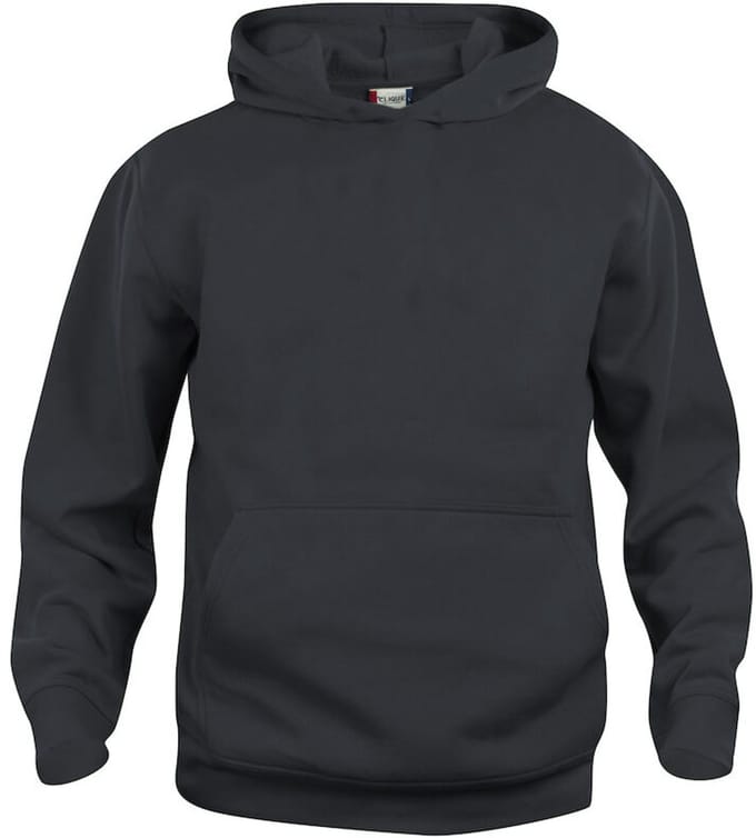 Clique Basic Hoody Junior 021021 - Zwart - 150-160