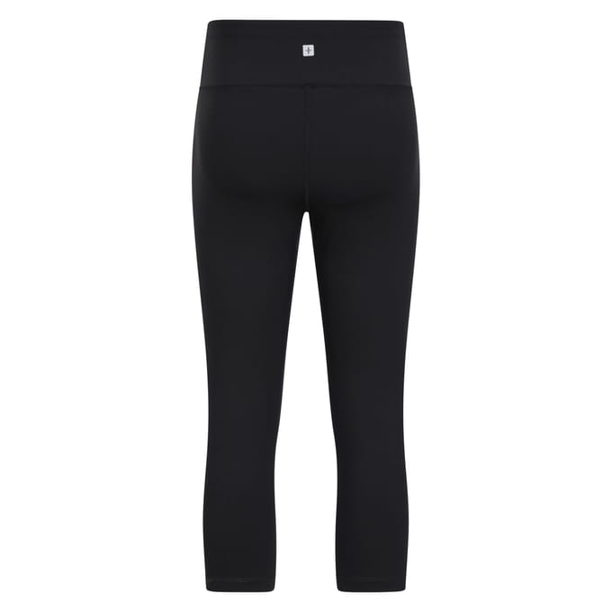 Mountain Warehouse Dames/Dames Blackout Capri Legging met Hoge Taille (Zwart)