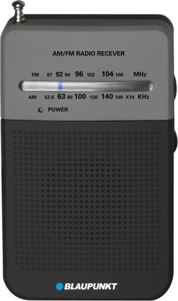 Blaupunkt PR3BK Draagbare Radio AM/FM - AM/FM - Black