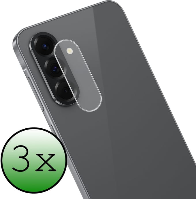 Camera Lens Protector - 3 Stuks Geschikt voor Samsung Galaxy A36 - Camera Screenprotector Beschermglas - Gehard Glas - Tempered Glass - Screen Protector