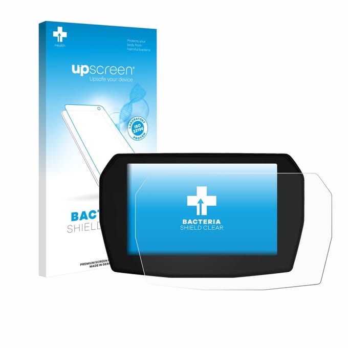 upscreen - Screenprotector voor Ducati Multistrada V2 2025 - Folie Beschermfolie transparant antibacterieel