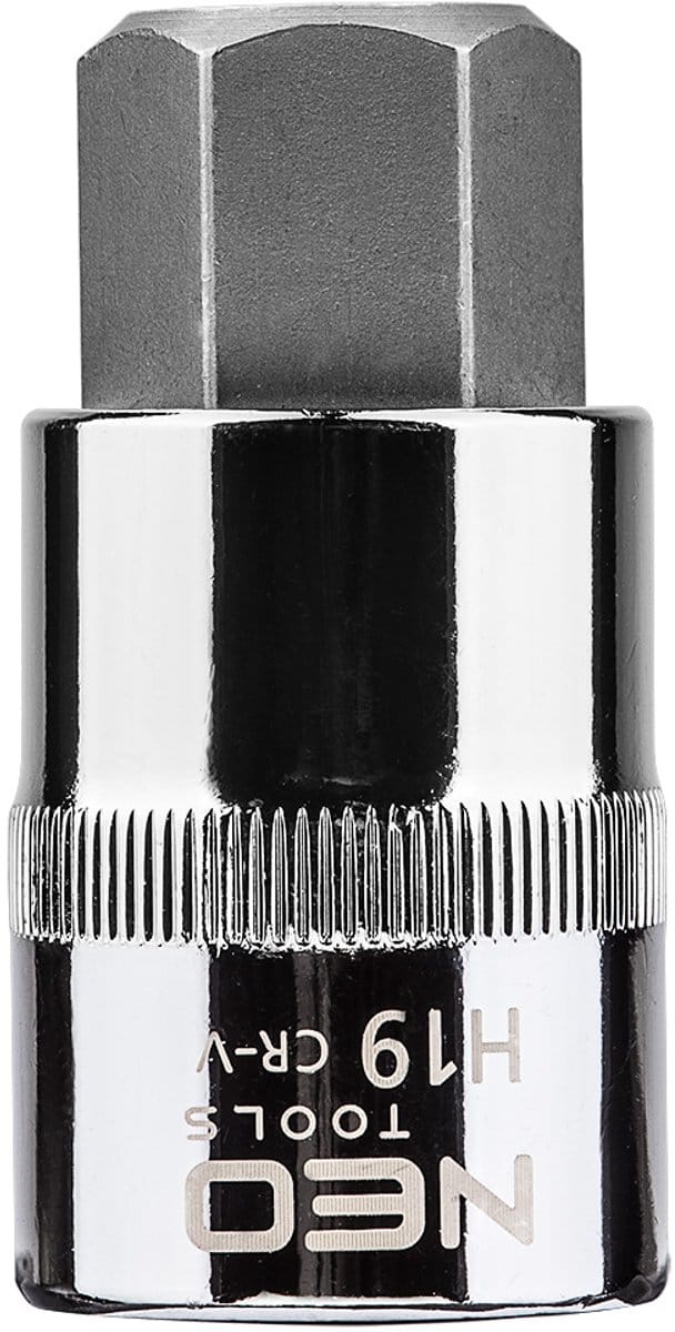 Grupa Topex NEO - Zeskantige Einddop - 1/2" Nasadkasleutel - H19 x 55mm