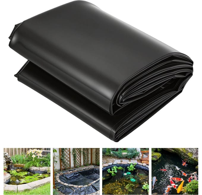 HDPE Vijverfolie 3 x 4 m ,0.2mm