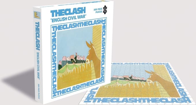 Rock Saws puzzel The Clash - English Civil War - 500 stukjes.