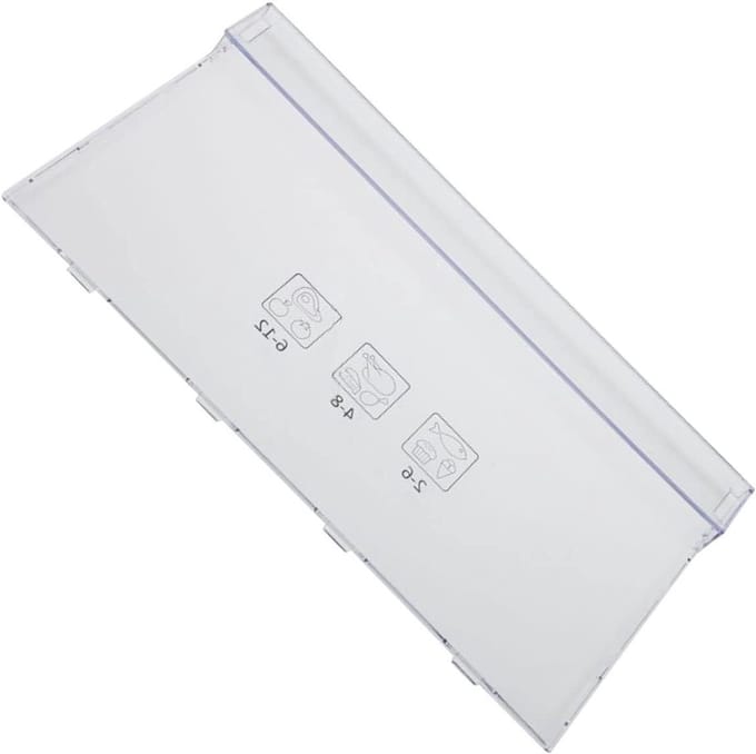 Ladefront Koelkast - Vrieslade Deur - Koelkast Reparatie - Origineel Onderdeel - 235mm - Wit