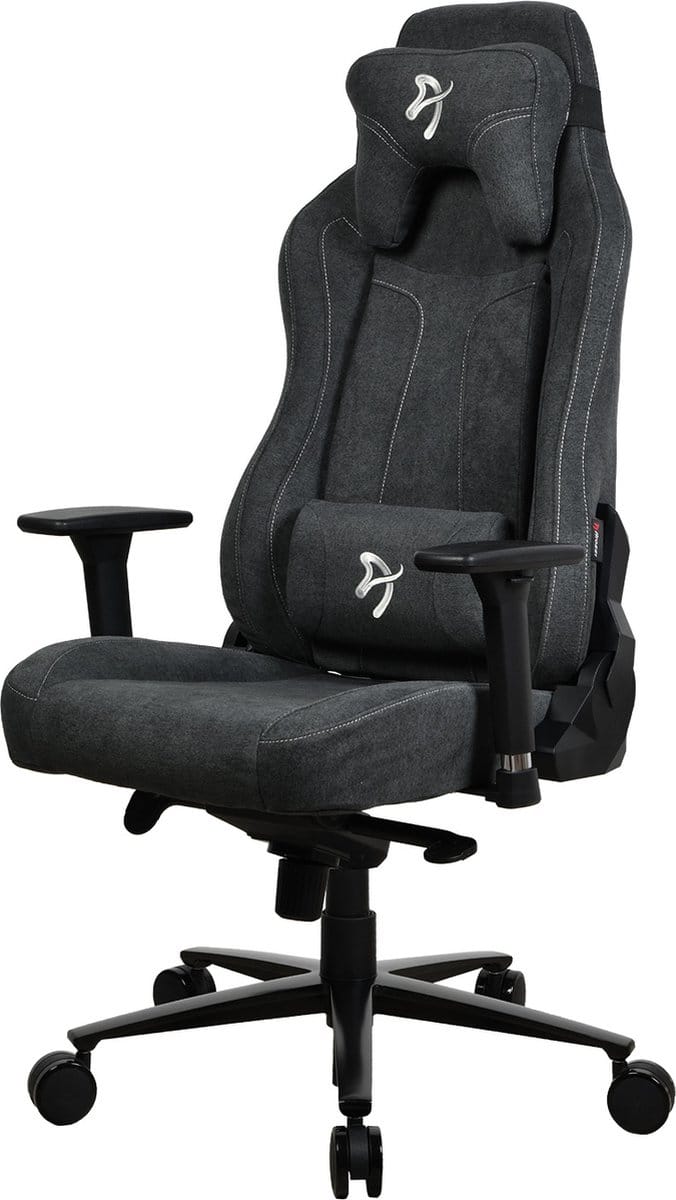 Arozzi Vernazza XL Gamingstoel - Soft Fabric™ - Donkergrijs