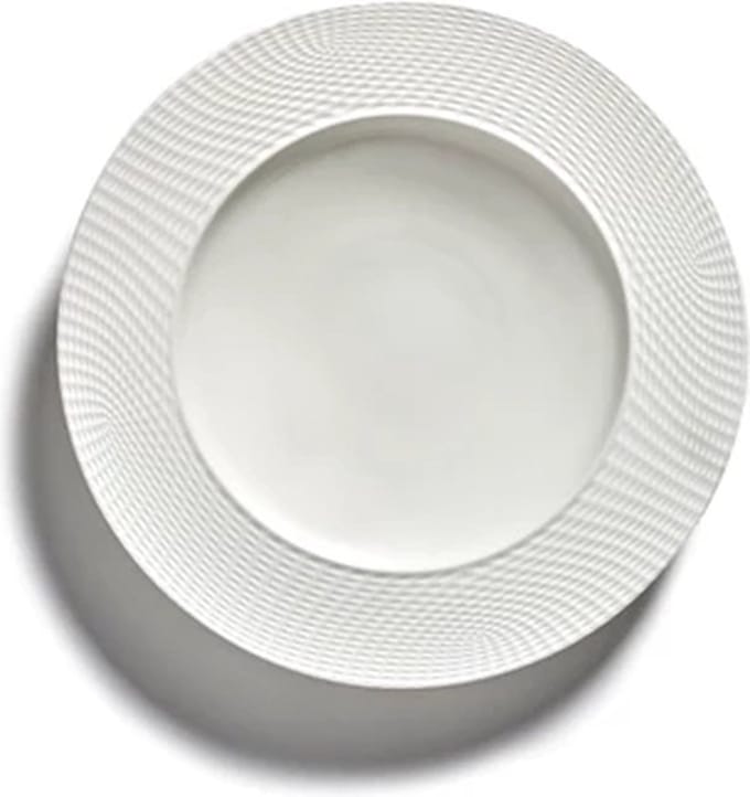 Serax Ann Van Hoey Nido diep bord D24cm bone china wit
