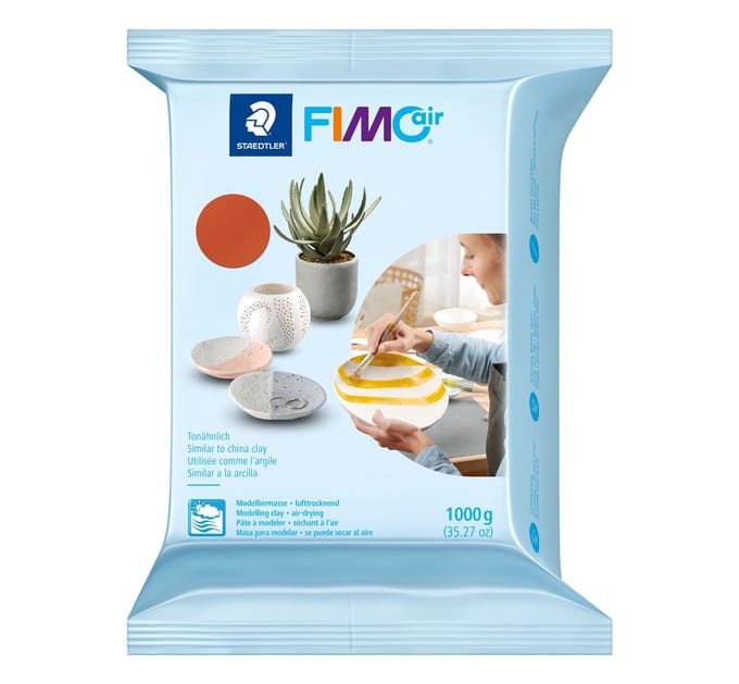 FIMOair luchtdrogende boetseerklei - 1 kg - terracotta
