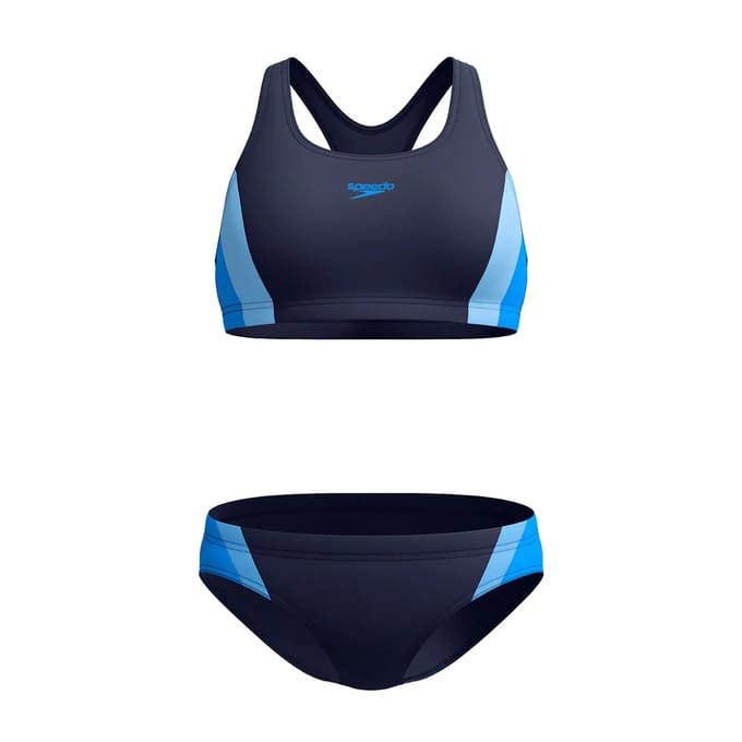 Dames zwempak 2-delig Speedo Colourblock Splice 2.0