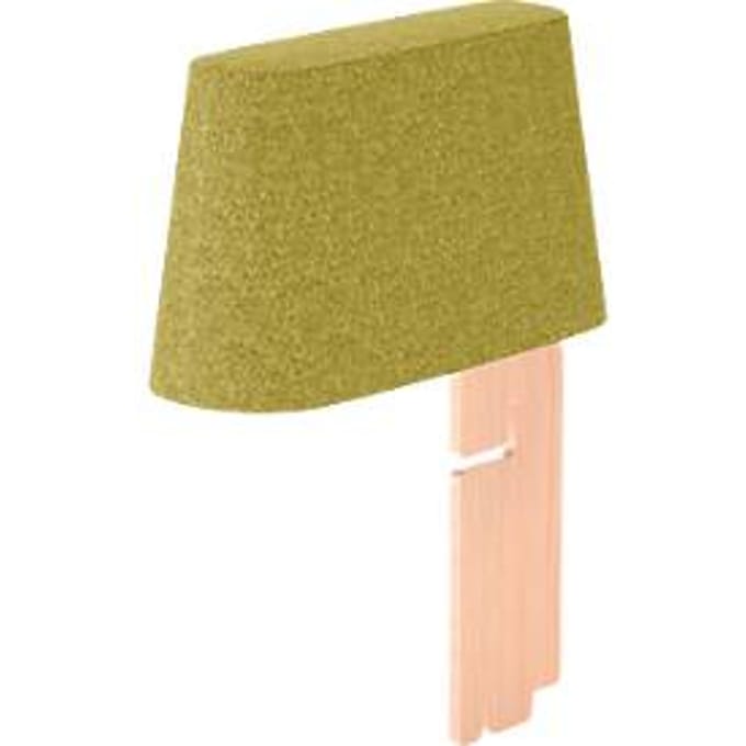 Nowy Styl rugleuning voor Tri.Ply L- en M-zitpoufs, geel