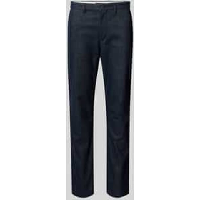 Slim fit stoffen broek van katoenmix, model 'BLEECKER'