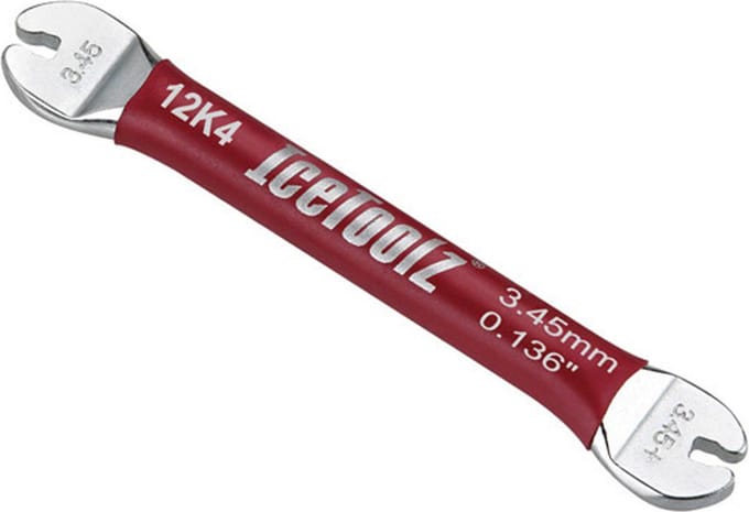 Spaaknippelsleutel IceToolz 12K4 voor 3,45mm / 80ga / 0,136 nippels
