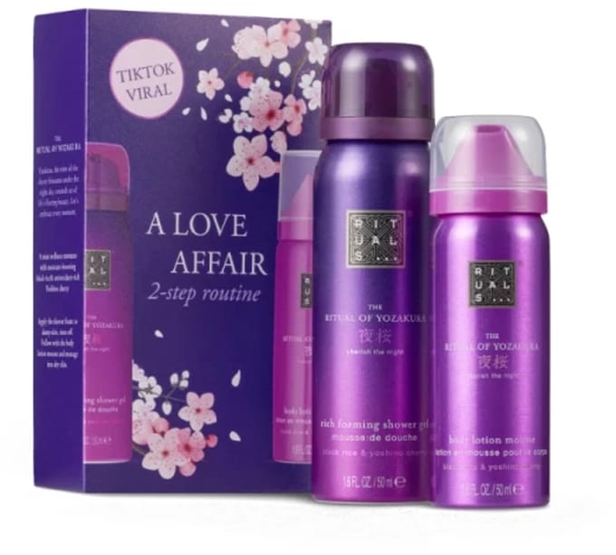 Rituals Yozakura 2 MINI Producten - Douchegel 50 ml + Body Lotion Mousse 50 ml -