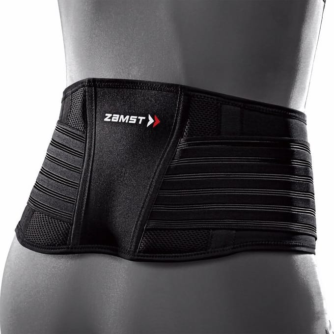 Zamst ZW-5 Rugbrace - Zwart - M