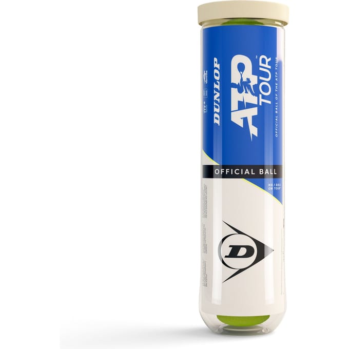 Dunlop- ATP Tour- Tennis Ballen- 4pet