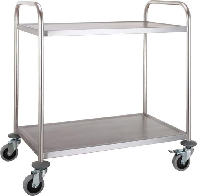 Serveerwagen Demontabel 2 Bladen