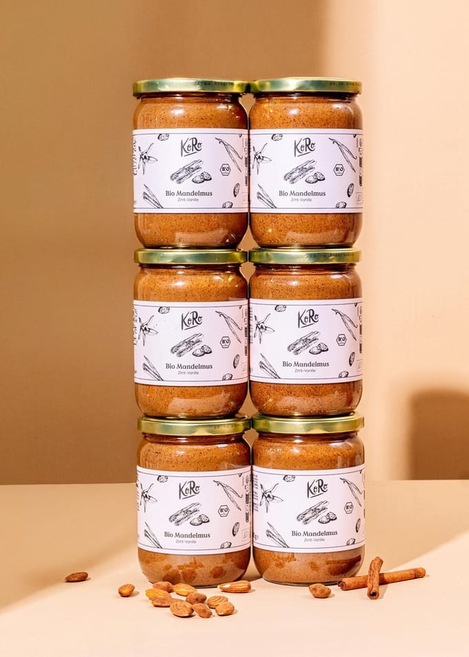 KoRo | Bio amandelpasta met kaneel en vanille 6 x 500 g