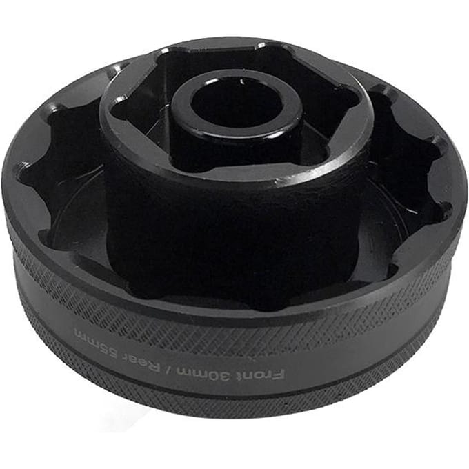 55mm + 30mm Wielmoer Socket Tool Vervanging voor Ducati 1098 1198 1199 Multistrada Diavel zwart