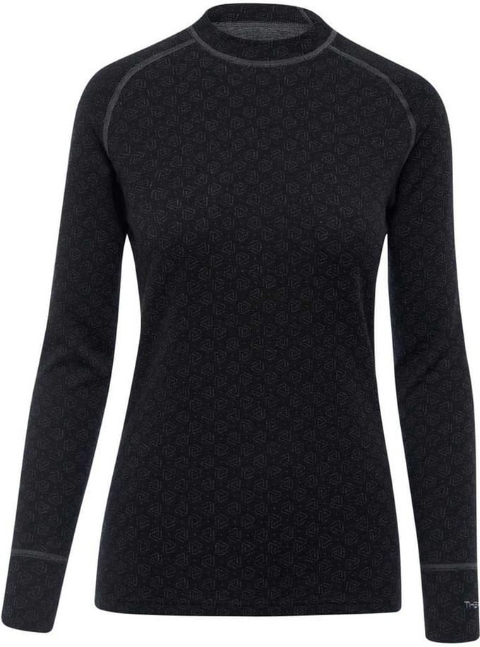 Thermowave Merino Xtreme Lange Mouwen Basislaag Zwart XS Vrouw