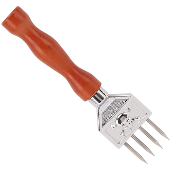 IJshakker 304 Roestvrij Staal IJscrusher met Houten Handvat voor IJshakken Keukengereedschap Type B brown