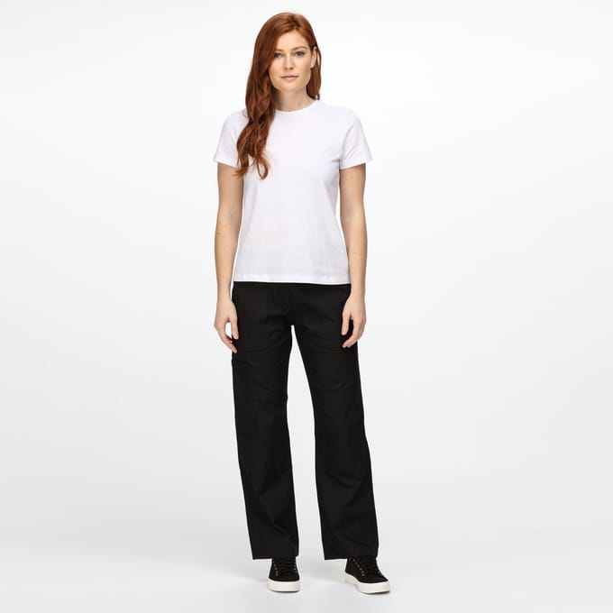 Regatta Vrouwen/dames Nieuwe Actie Waterafstotende Broek (Zwart)