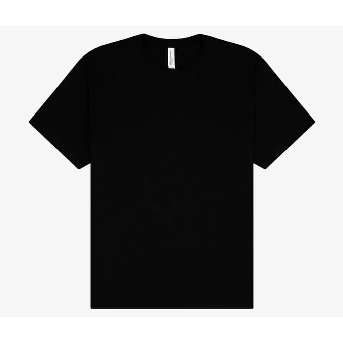 Bella+Canvas Unisex Heavyweight Short Sleeve Tee CV4610 - Black - S