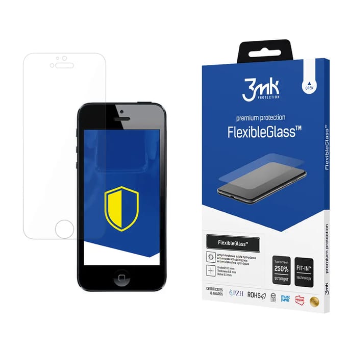 Hybride glas 3MK Apple iPhone 5/5S/SE FlexibleGlass™