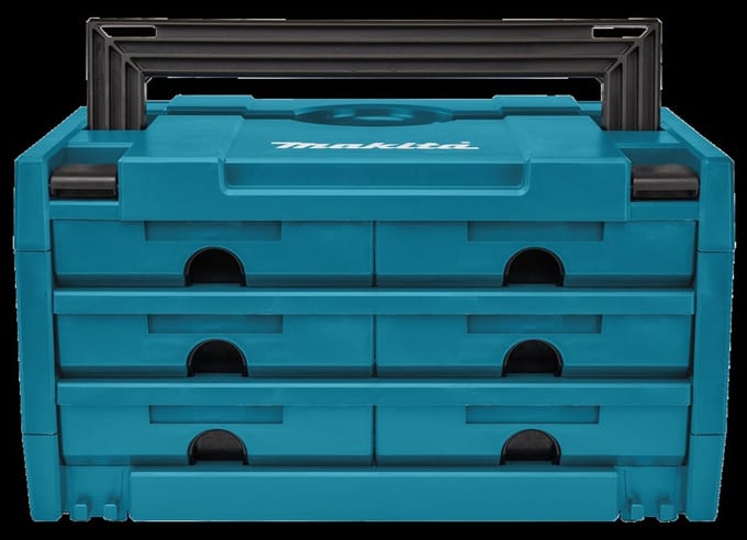Makita Makstor 3x4-lade - Modulair opbergsysteem - Ruimtebesparend