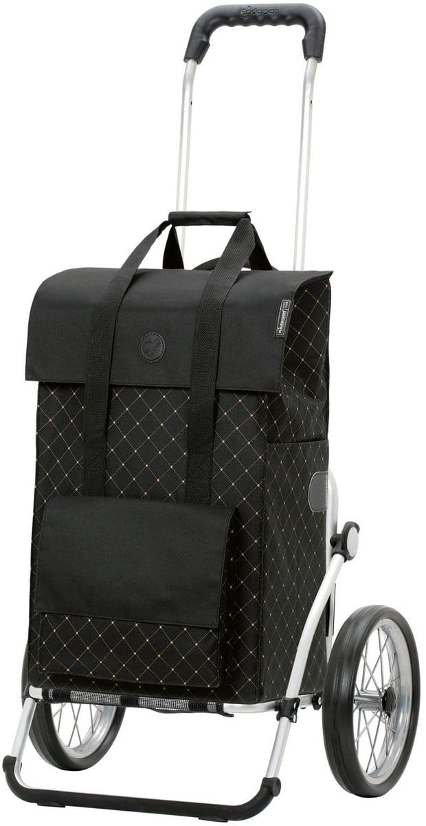 Andersen Shopper Royal Shopper Lisa Winkelwagen 59 cm - 43 L - schwarz