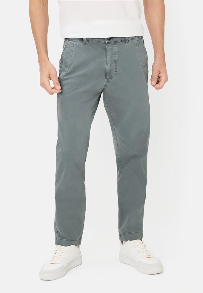 camel active Regular fit chinobroek - Maat - Stormblauwmenswear-46/34