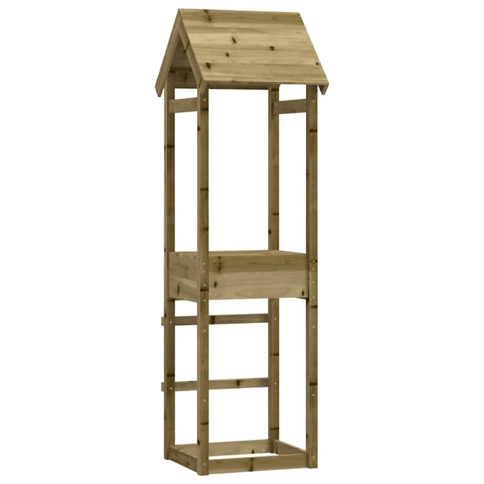 vidaXL - Speeltoren - 53x46,5x194 - cm - geïmpregneerd - grenenhout