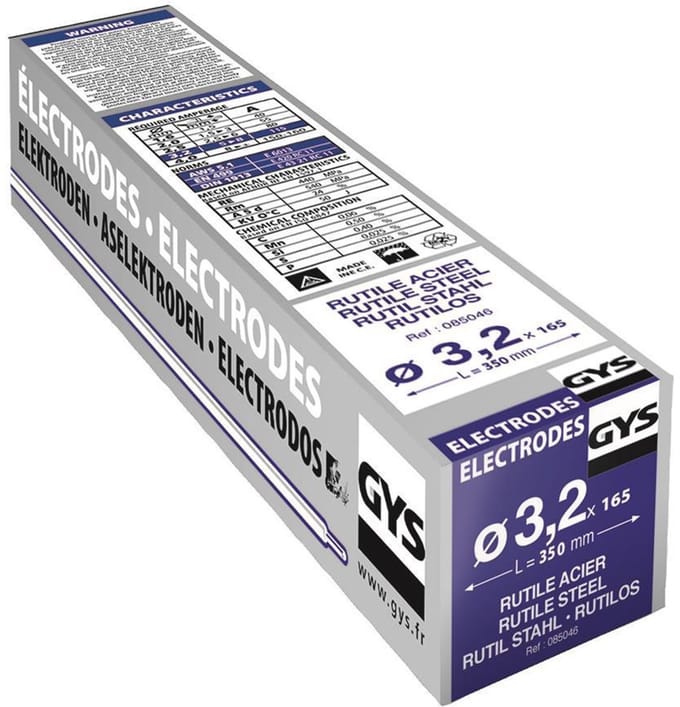 GYS Elektrodes staal O3.2mm (x165)- 5193085046