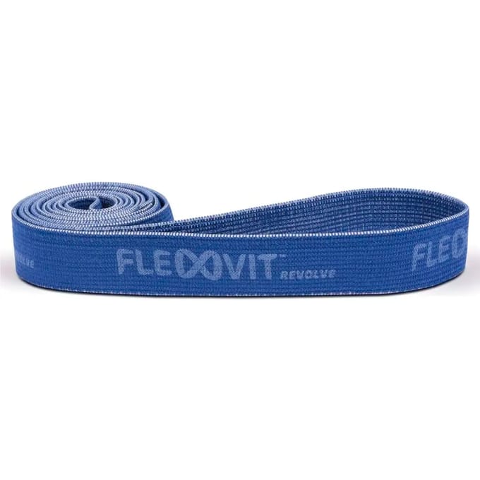 FLEXVIT Revolve Band | Elastische trainingsband Blauw, zwaar