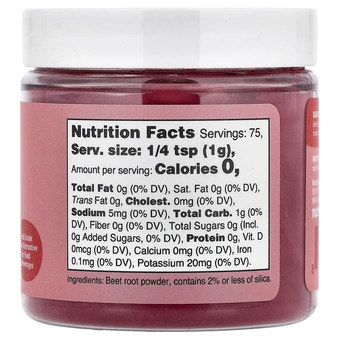 Nutricost, Nutricolor™ Rode Bietenwortel, 75g (2,7oz) brown