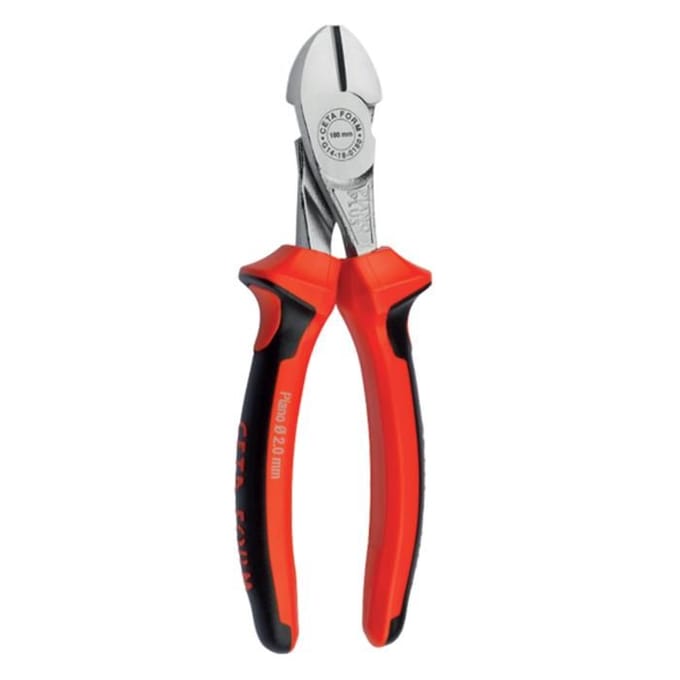 Diagonale kniptang L.180mm CETAFORM, Duotech handvat