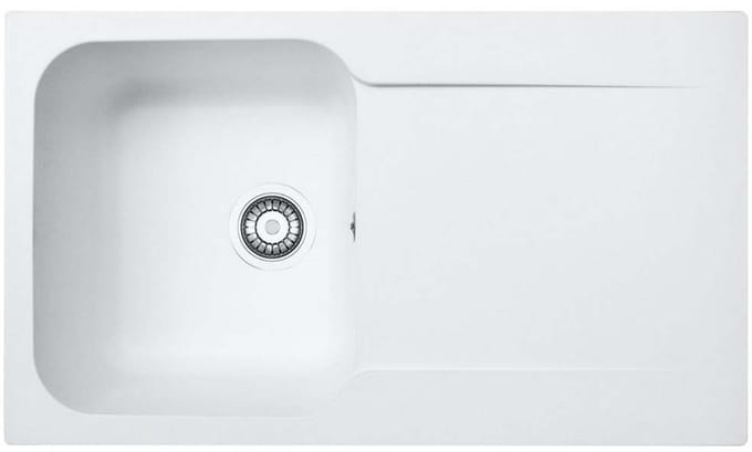 Mepamsa Kite 86.50 Spoelbak Met Afdruiprek Transparant