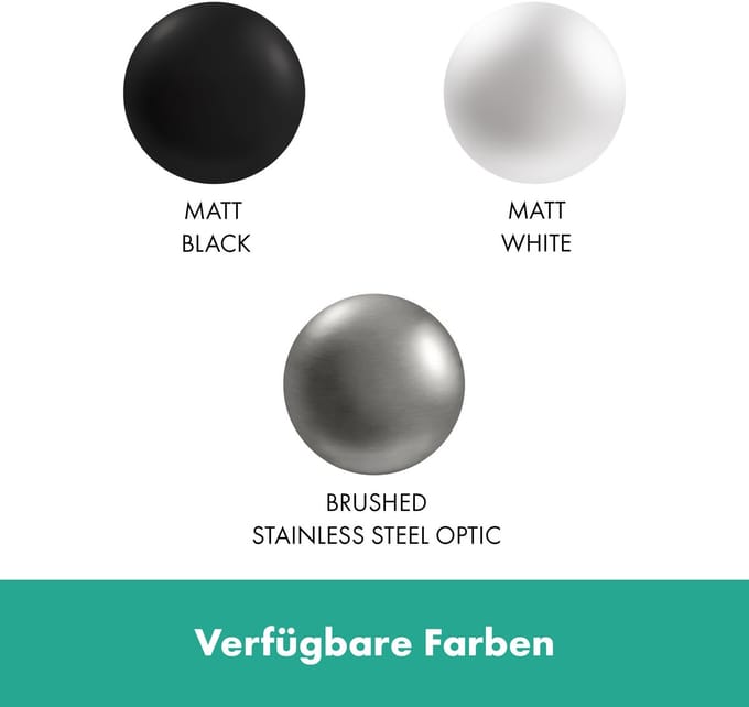 Hansgrohe XtraStoris Rock - Ingebouwde prullenmand 6 L, mat wit 56090700