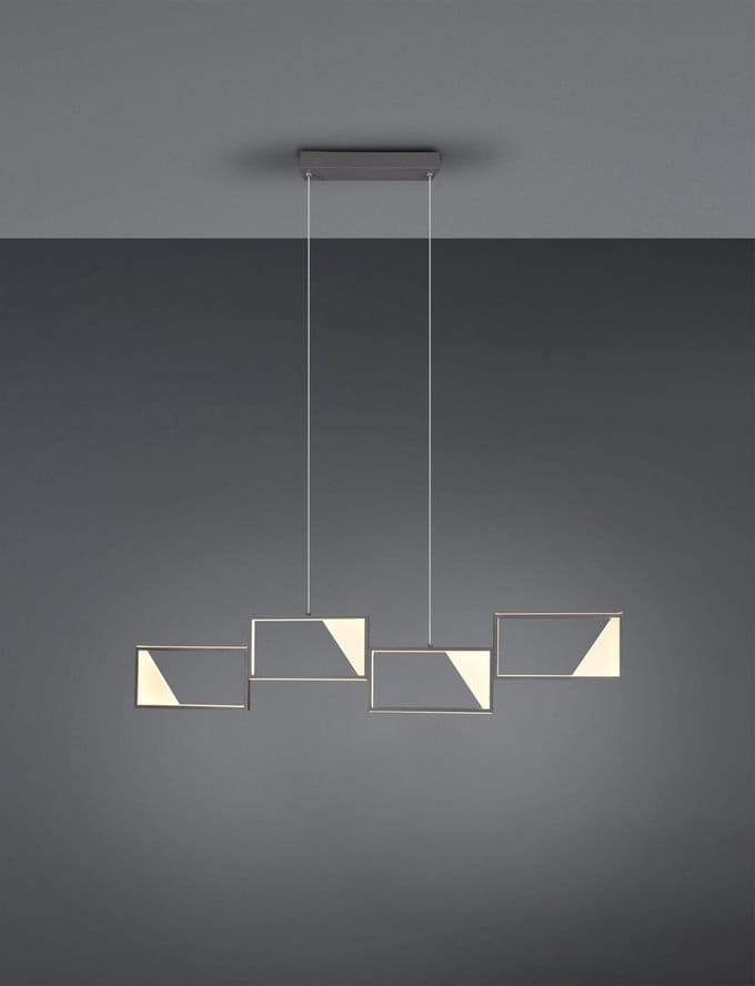 Hanglamp Trio Leuchten Cafu - Antraciet