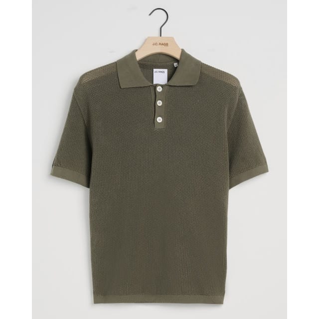 J.C. Rags polo met korte mouwen ad