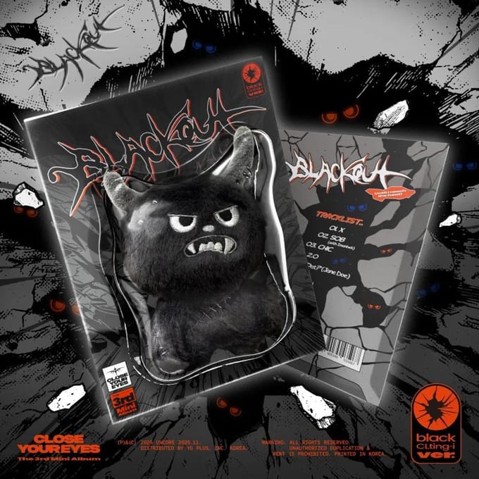 FERMEZ LES YEUX - [BLACKOUT] Le 3ème Mini Album Version BLACK CLting-i