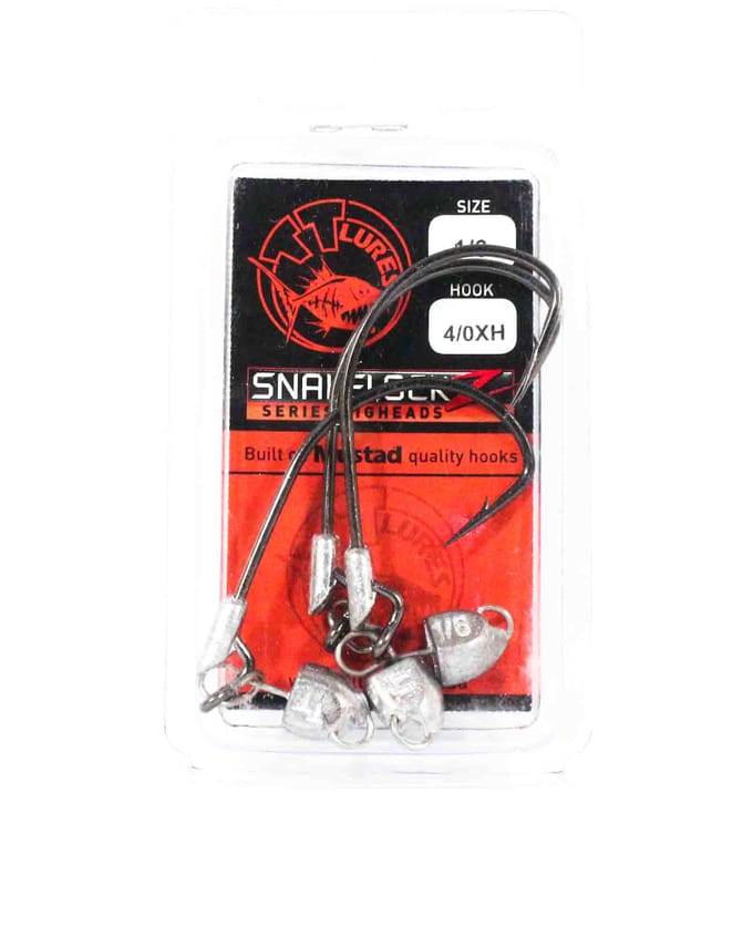 Tackle Tactics TT SnakelockZ jigkop 1/6 oz 4/0 XH 3/pak (6528)