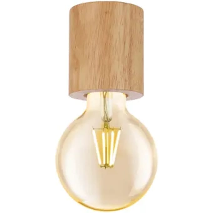 Eglo Plafondlamp Turialdo Hout E27 28w