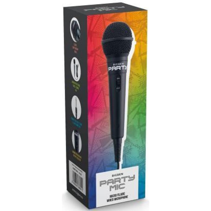 BigBen Interactive Party Microfoon Radio's, speakers en muziekspelers