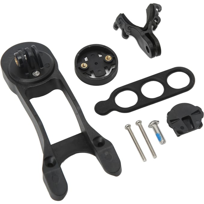 Fietscomputerhouder Stuur Geïntegreerde Computer Verlengde Houder voor The One voor Canyon Racefiets voor Garmin black